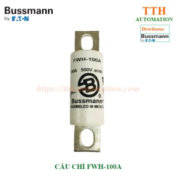 Cầu chì Bussmann FWH-100A | Cầu chì bán dẫn - Cầu chì cắt nhanh 100A