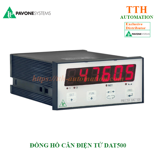 Đầu cân điện tử Pavone