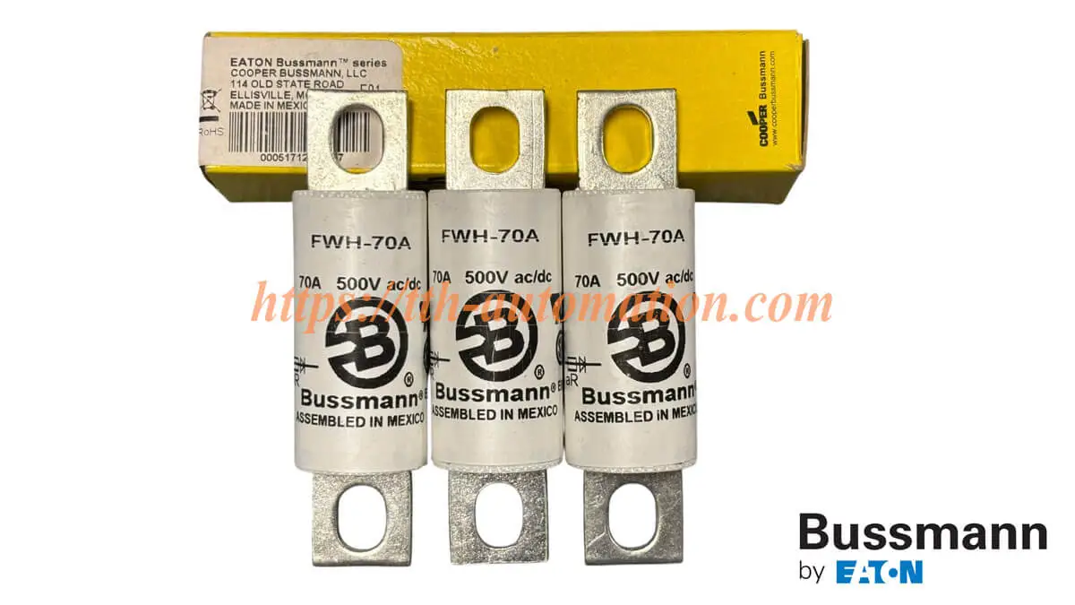 FWH-70A Bussmann cầu chì cắt nhanh bán dẫn nhập khẩu TTH Automation FWH-70A Bussmann cầu chì cắt nhanh bán dẫn tại TTH Automation