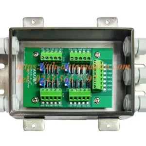 Hộp cộng Load Cell Aravin AJ-4P – Junction Box cho bàn cân và cân sàn 4 Hộp cộng Load Cell Aravin AJ-4P chi tiết bên trong