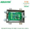 Bộ khuếch đại chuyển đổi tín hiệu loadcell Aravin AM02A kiểu hộp Inox chống bụi và chống nước cho hệ thống cân công nghiệp