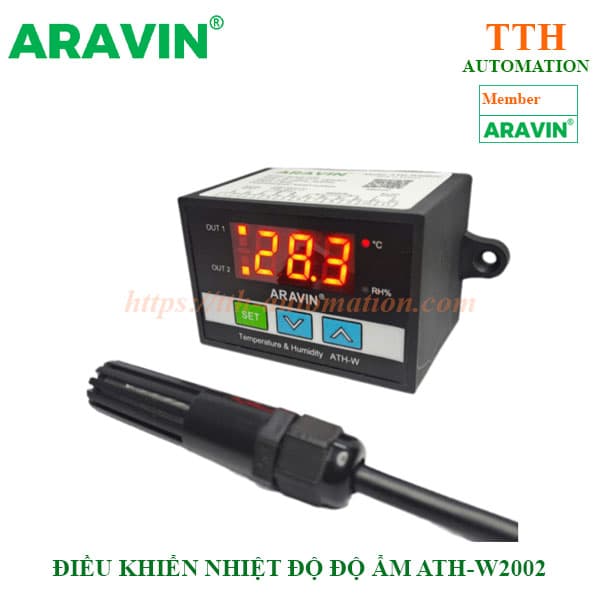 Bộ điều khiển nhiệt độ - độ ẩm Aravin