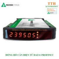 Đầu cân điện tử Pavone DAT 11 Profinet chuẩn kết nối PLC Siemens