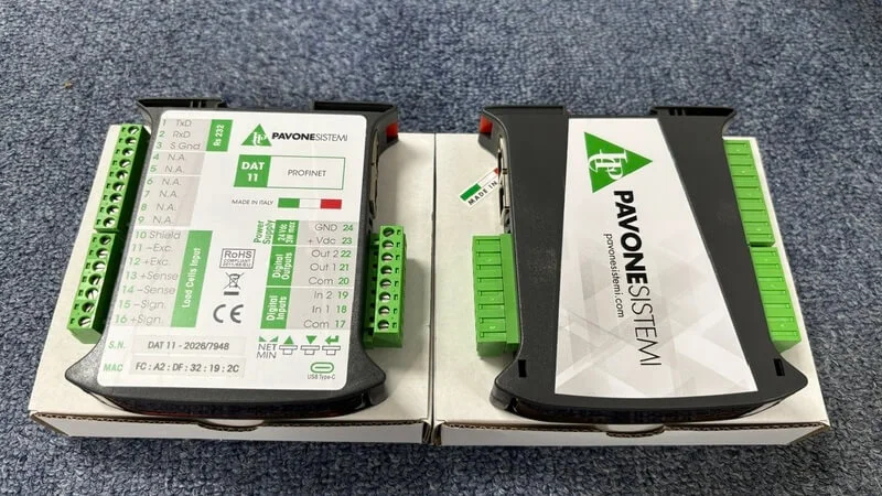 dau-can-dien-tu-pavone-dat-11-profinet-tem-mat-ben đầu cân điện tử Pavone Dat 11 Profinet ảnh thực tế tại kho TTH Automation