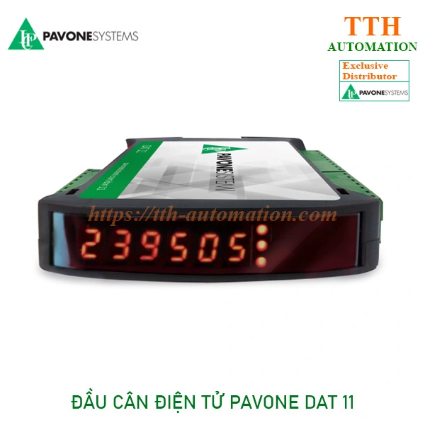 Đầu cân điện tử Pavone DAT 11 xuất xứ Italy mạnh mẽ đầu cân điện tử Pavone DAT 11