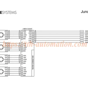 Hộp Cộng Load Cell Chống Cháy Nổ Pavone CGS4-C ATEX 2 sơ đồ đấu nối CGS4-C hộp cộng Load cell Pavone