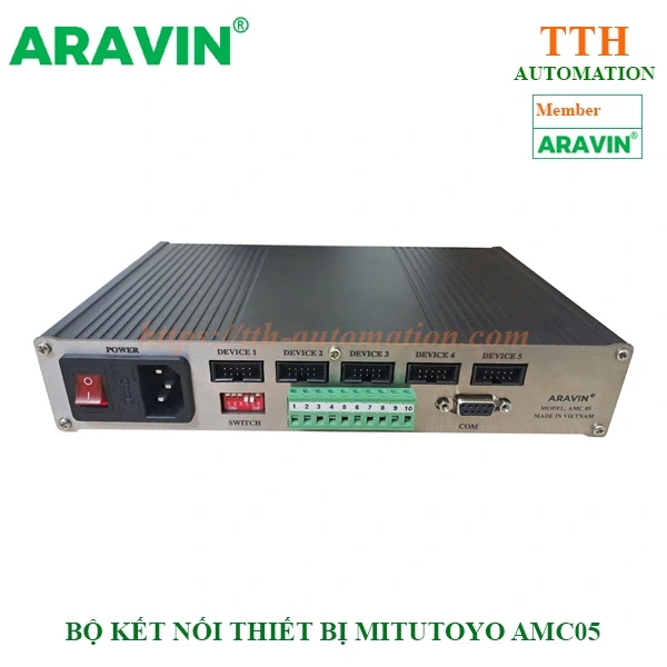 Bộ kết nối Aravin AMC05 cho thiết bị đo Mitutoyo Bộ kết nối Aravin AMC05
