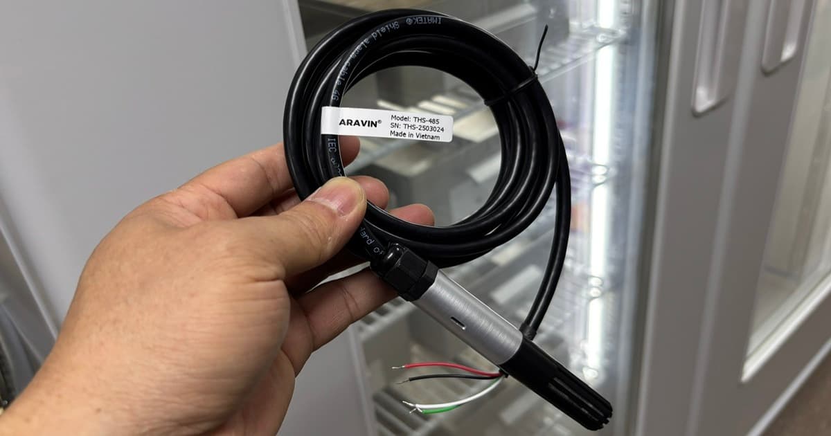 TTH Automation ra mắt cảm biến nhiệt độ độ ẩm RS485 THS-485 kèm phần mềm giám sát miễn phí 1 Cảm biến nhiệt độ độ ẩm RS485 ra mắt bởi TTH Automation