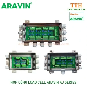 Hộp cộng Load Cell Aravin AJ Series cho hệ thống cân điện tử