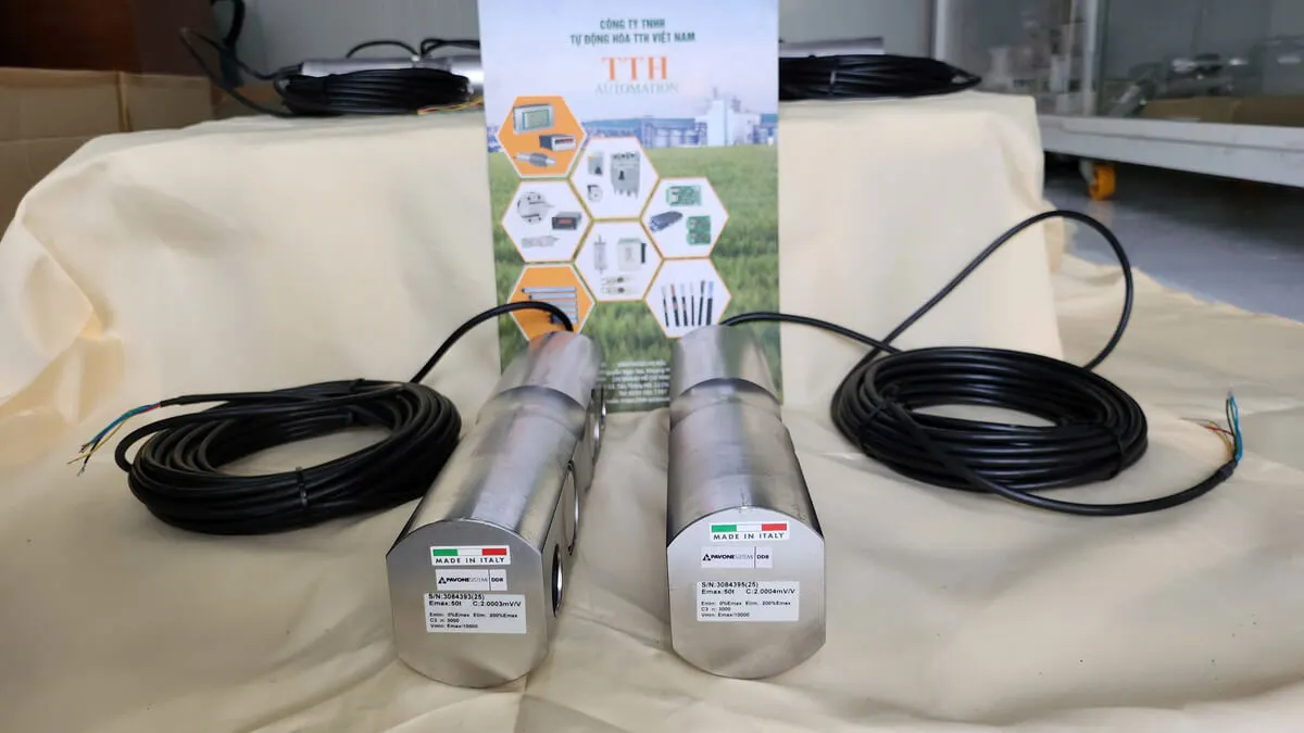 Load Cell Pavone DDR – Double Shear Beam 2–100 tấn 5 Load cell Pavone DDR với hình ảnh thực tế