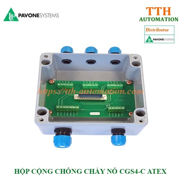 Hộp Cộng Load Cell Chống Cháy Nổ Pavone CGS4-C ATEX Hộp cộng Load Cell chống cháy nổ Pavone CGS4-C ATEX